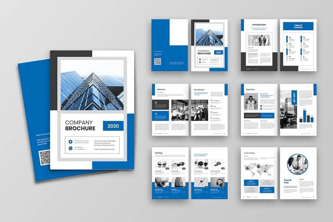 Corporate Digital Brochure Design Template