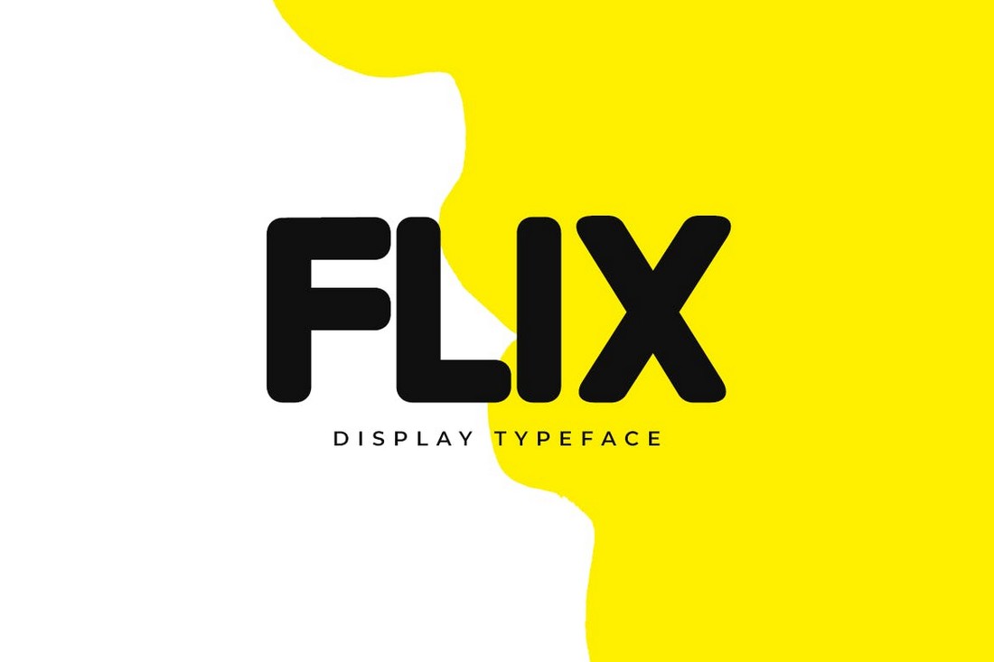 FLIX - Modern Book Cover Font