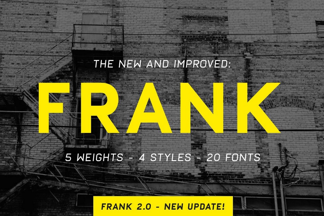 Frank - Bold Title Font for Books