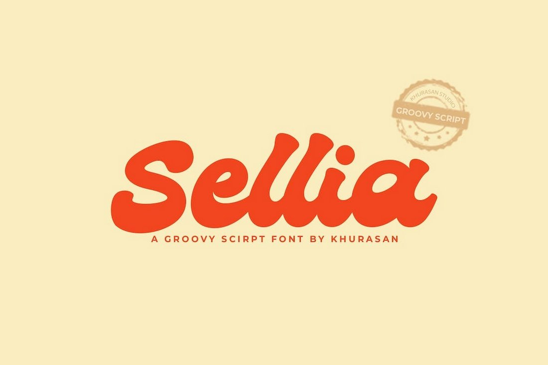 Sellia - Stylish Script Font For Book Titles