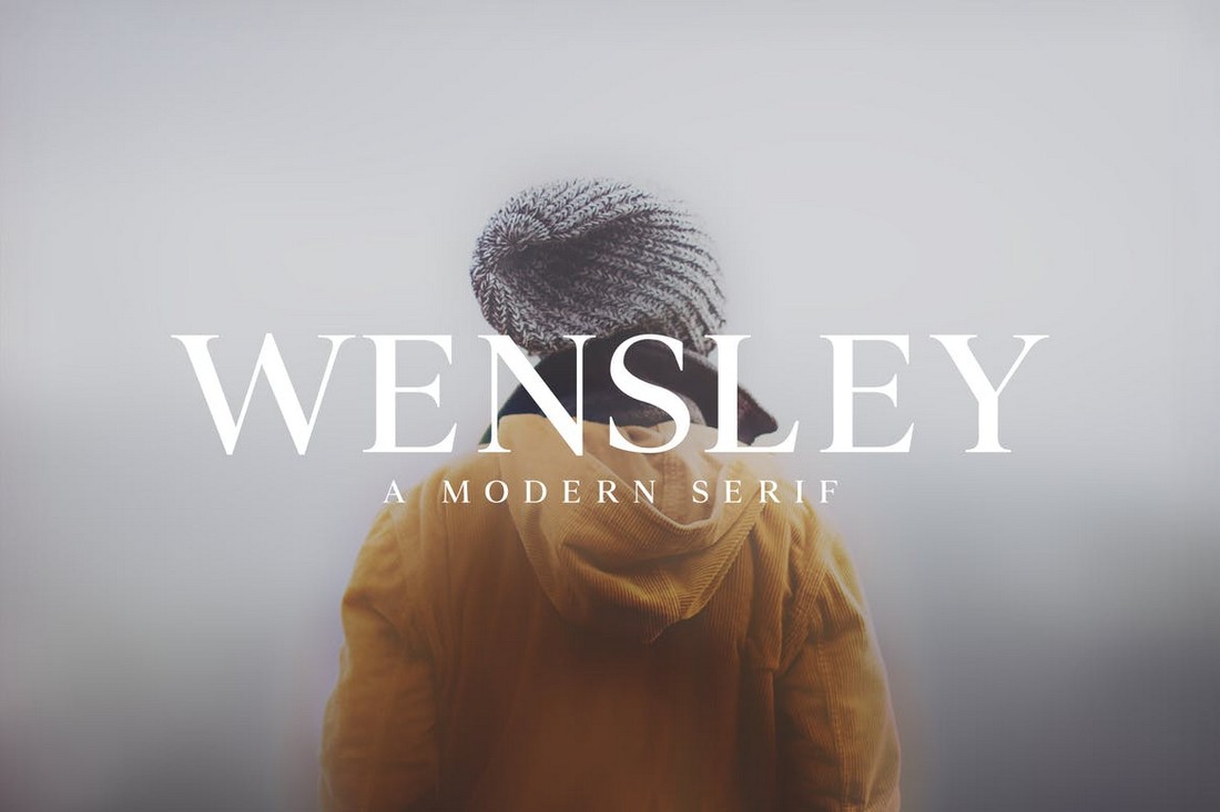 Wensley - Modern Serif Font Family